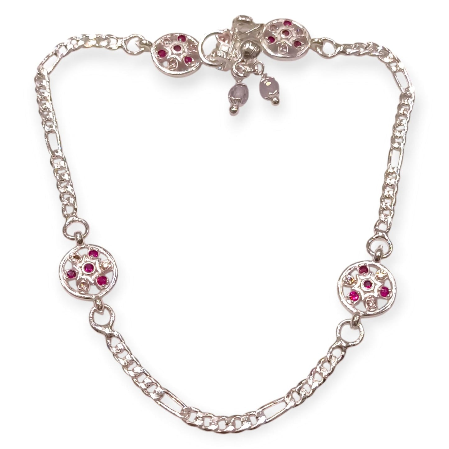 Lightweight Silver payal for women