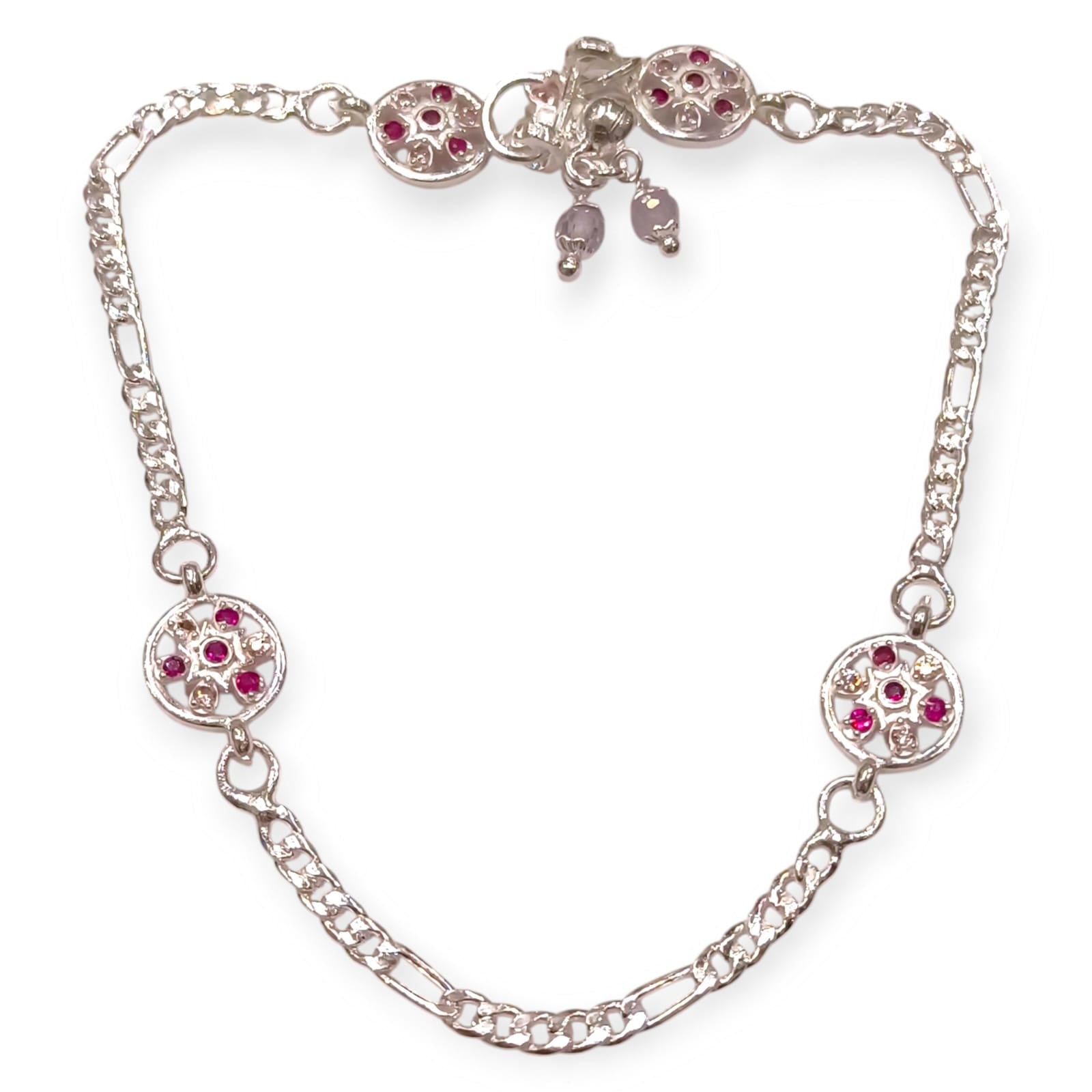 Lightweight Silver payal for women