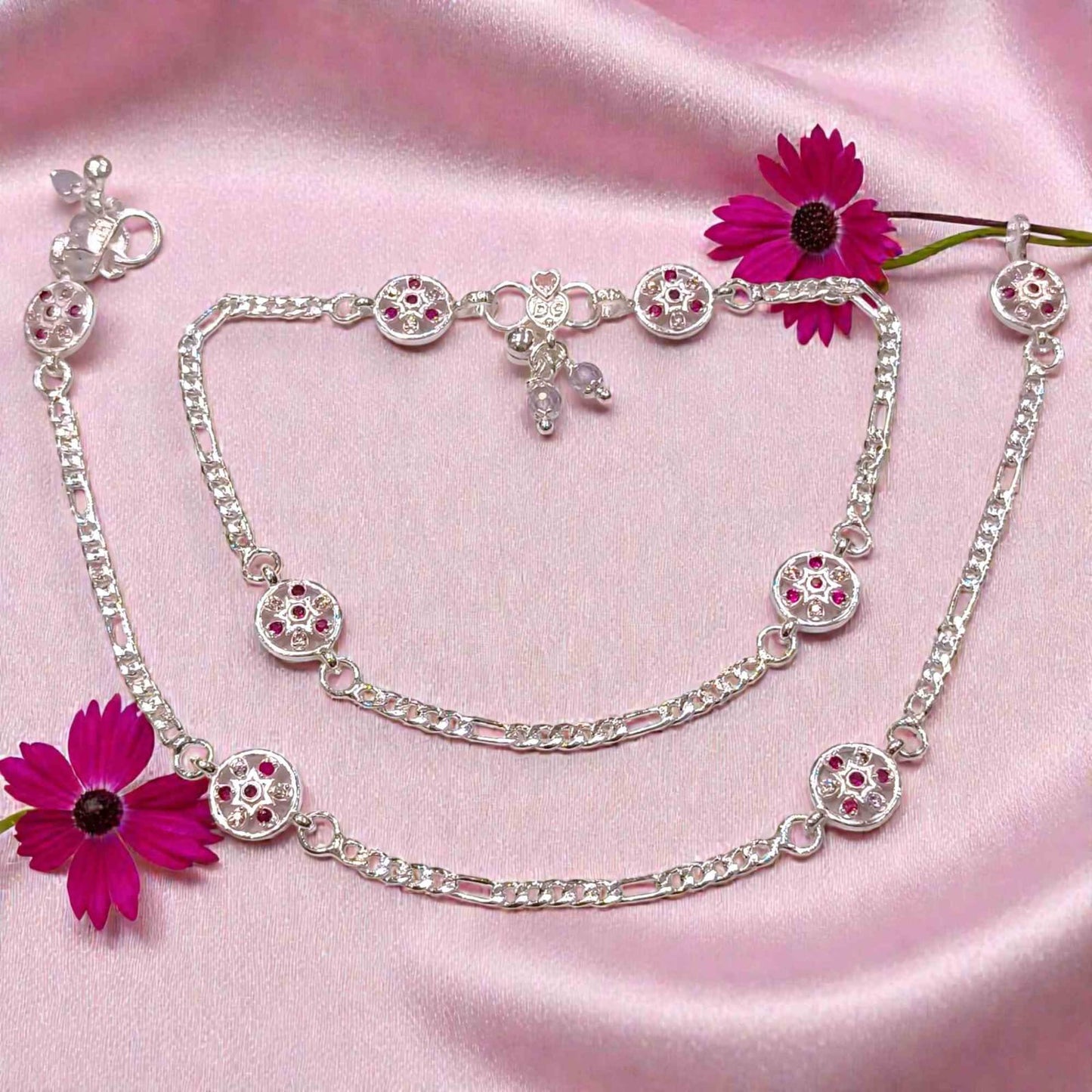 Silver payal for women