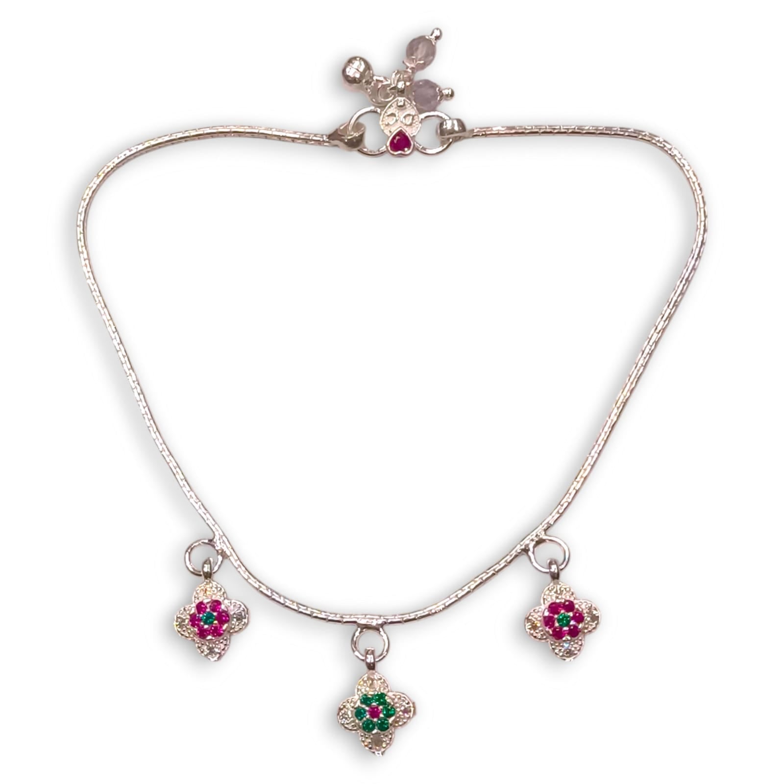 Fancy Silver payal for women