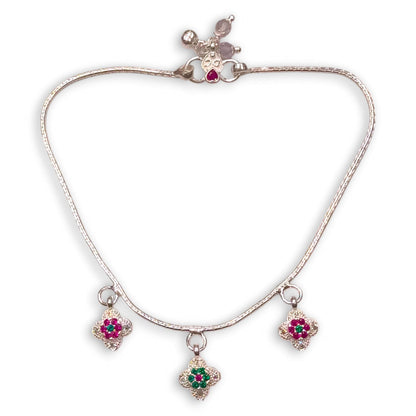 Fancy Silver payal for women