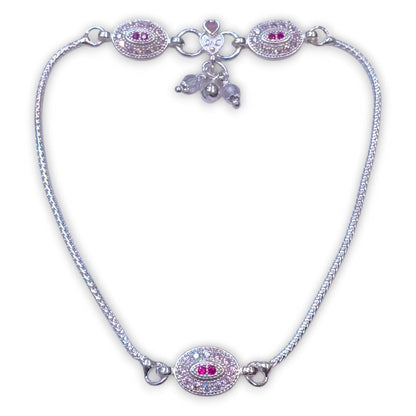 Fancy Silver payal for daily payal