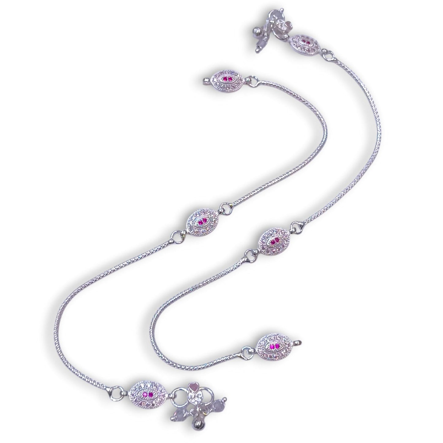 Lightweight Silver payal 