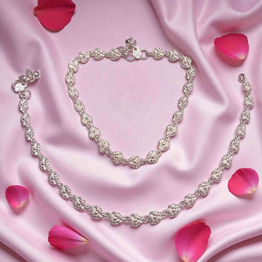 Silver payal for daily use