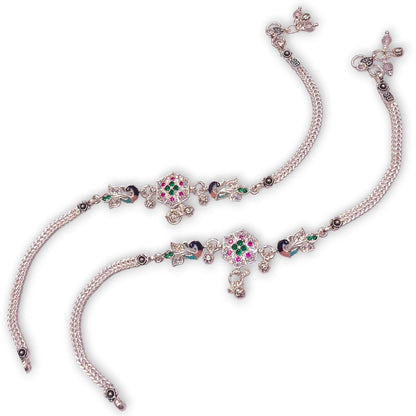 Silver payal latest design