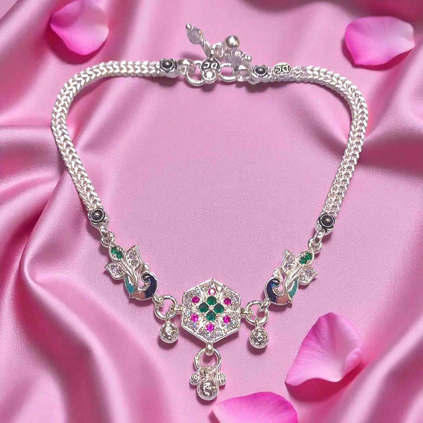 New peacock design payal