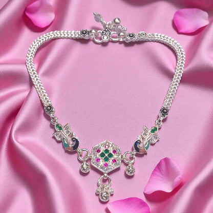 New peacock design payal