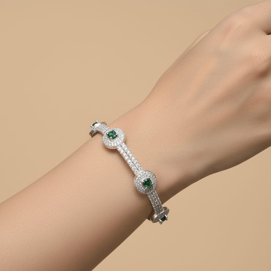 Silver bangles for women