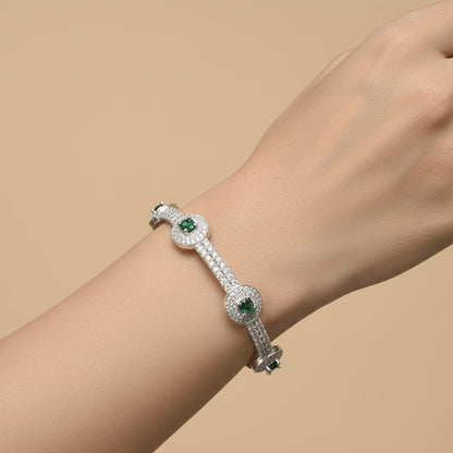 Silver bangles for women