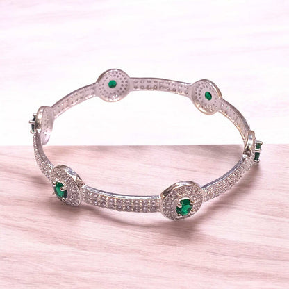 Silver bangles for girls