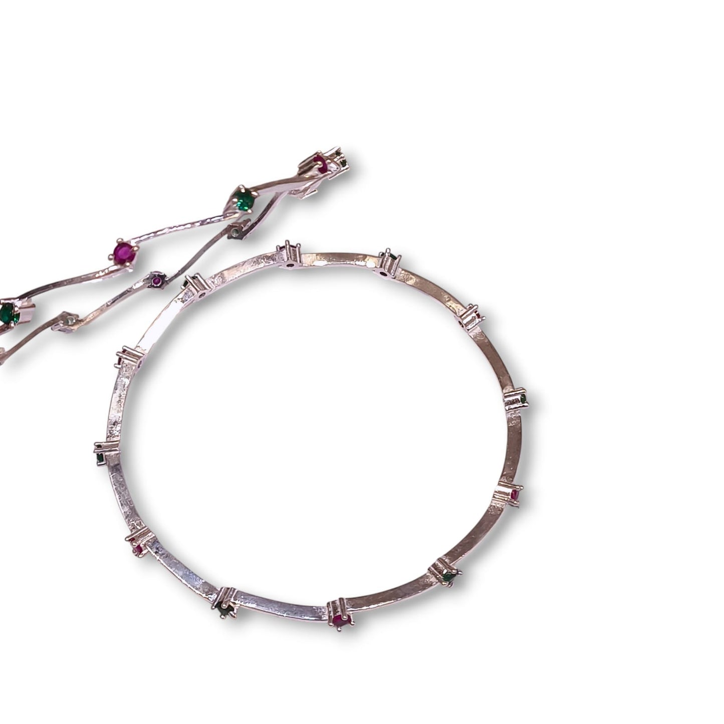 Silver bangles latest design by jauhari jewellers