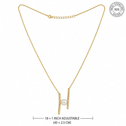 18k gold plated 925 sterling silver pendant. 