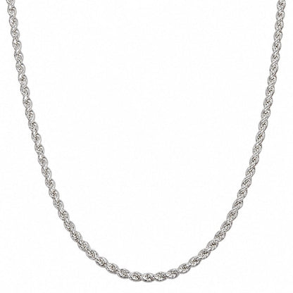 Silver Rope Chain for Men | Jauhari Jewellers