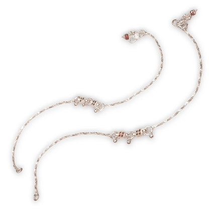 Silver payal under 2000
