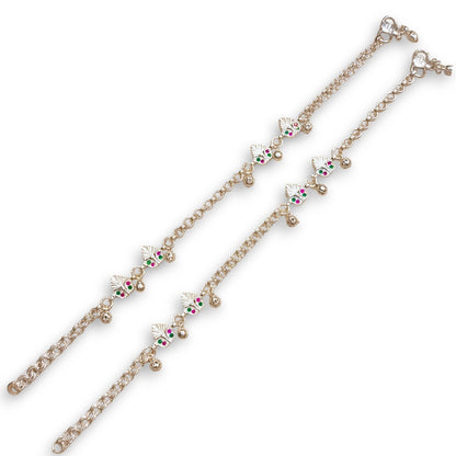 Silver payal under 4000