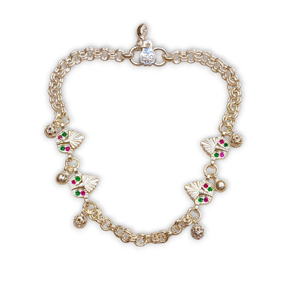 Silver anklets under 4000 - jauhari jewellers