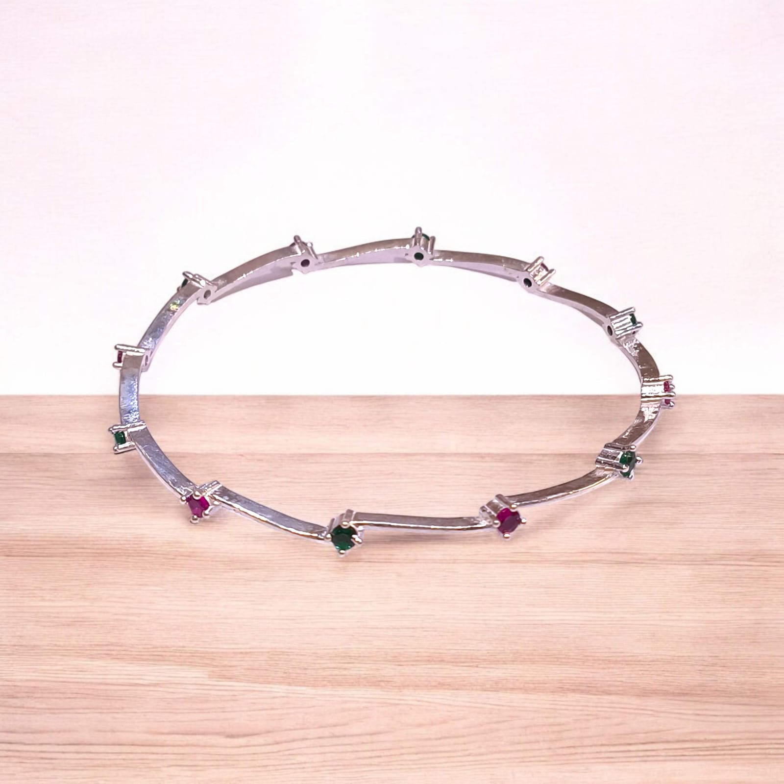 Silver bangles for daily wear