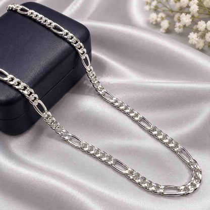 Silver Curb Chain for Men | Jauhari Jewellers