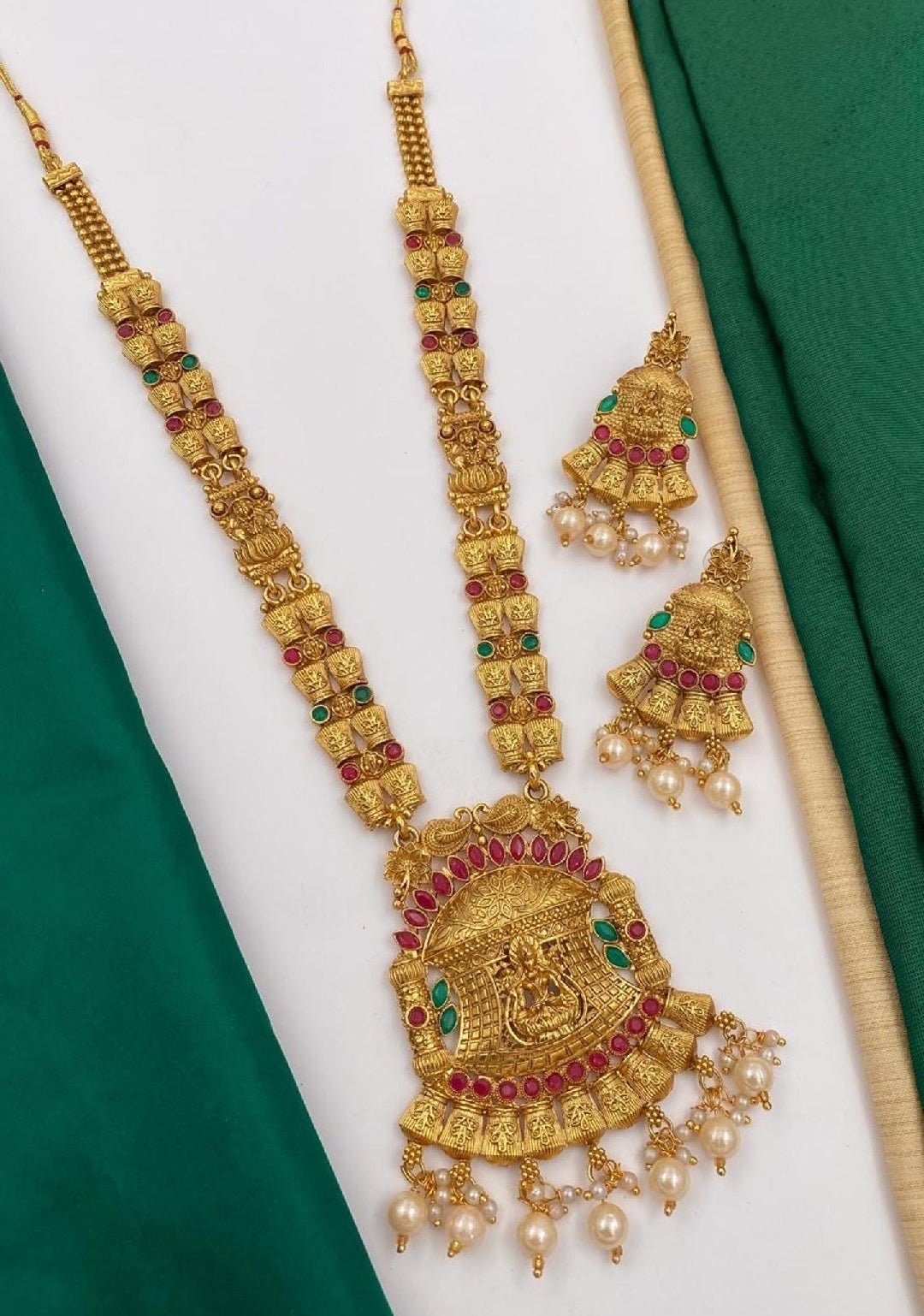 Antique Imitation Long Set - Jauhari Jewellers