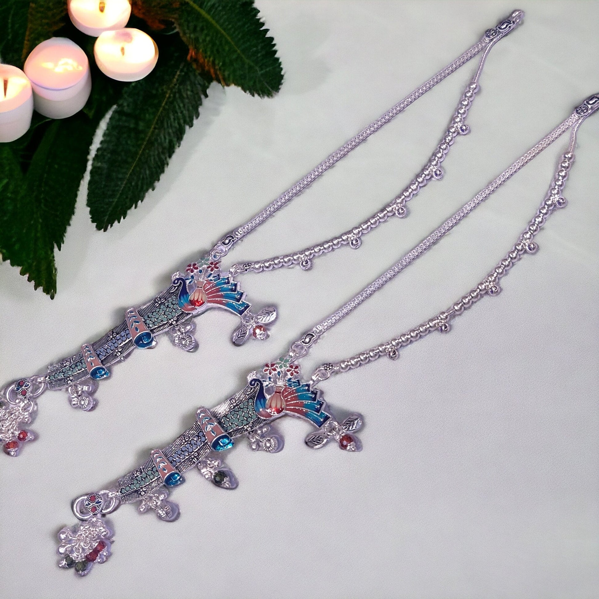 Fancy Peacock Payal For Women - Jauhari Jewellers