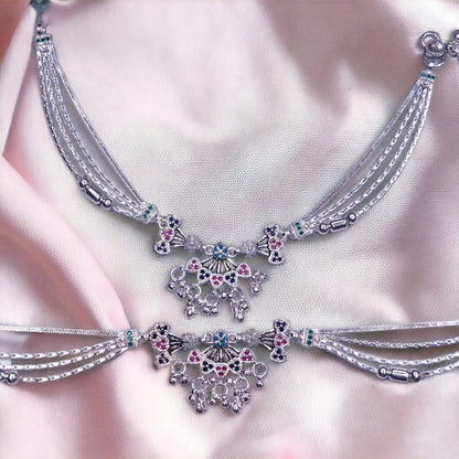 Fancy Silver Payal for Women - Jauhari Jewellers