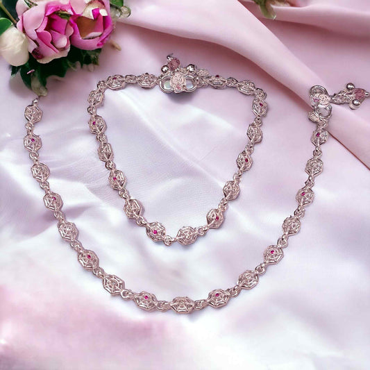 Fancy Silver Payal for Women - Jauhari Jewellers