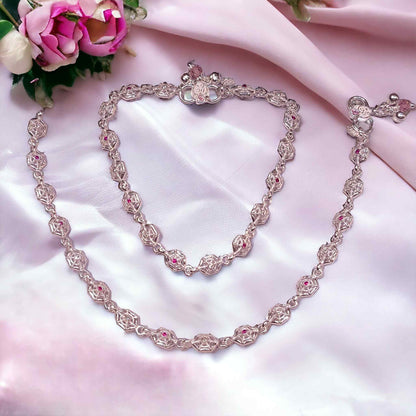 Fancy Silver Payal for Women - Jauhari Jewellers