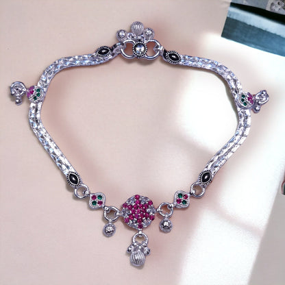 Fancy Silver Payal For Women - Jauhari Jewellers