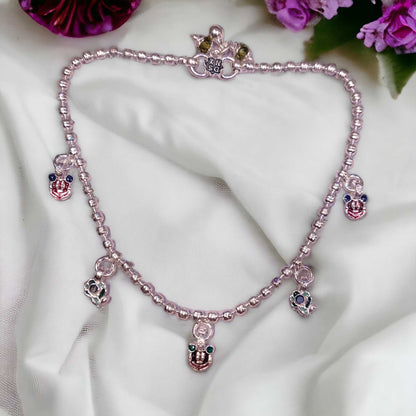 Fancy Silver Payal For Women - Jauhari Jewellers