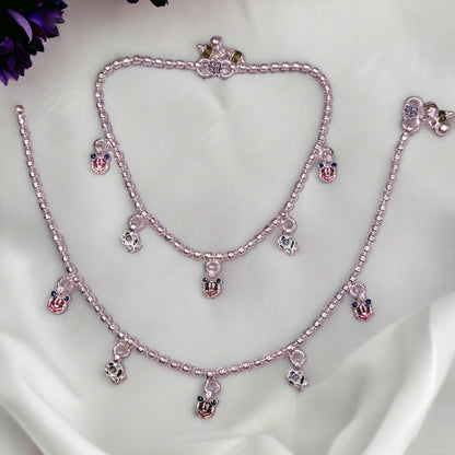 Fancy Silver Payal For Women - Jauhari Jewellers