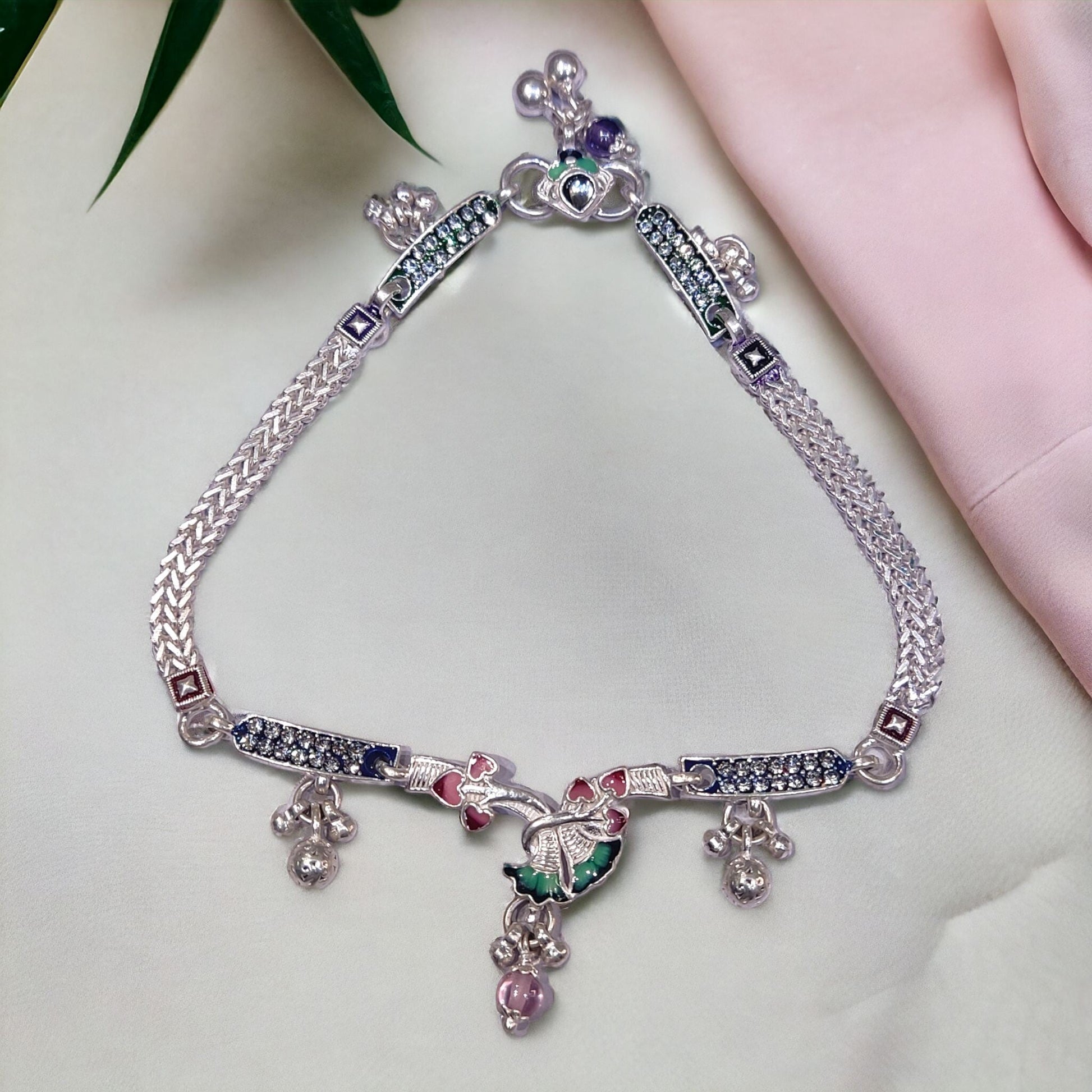 Fancy Silver Payal for Women - Jauhari Jewellers