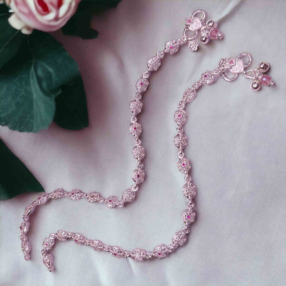 Fancy Silver Payal for Women - Jauhari Jewellers
