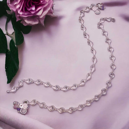 Fancy Silver Payal for Women - Jauhari Jewellers