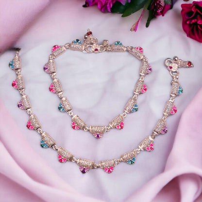Fancy Silver Payal for Women - Jauhari Jewellers