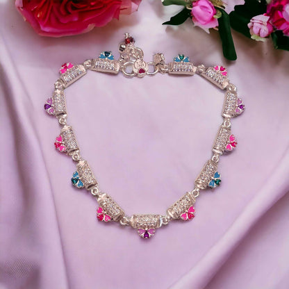 Fancy Silver Payal for Women - Jauhari Jewellers