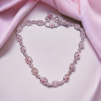 Fancy Silver Payal for Women - Jauhari Jewellers