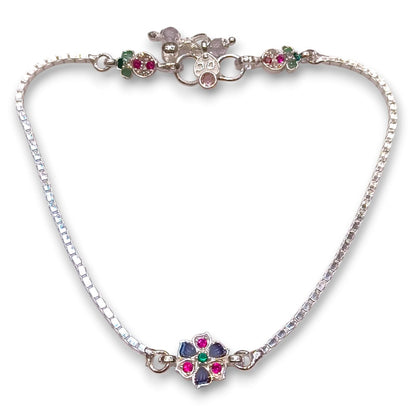 light weight silver payal for women
