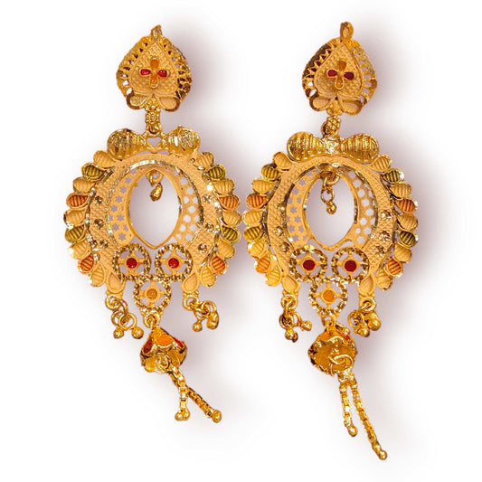 Gold Plated Earrings for Women - Jauhari Jewellers