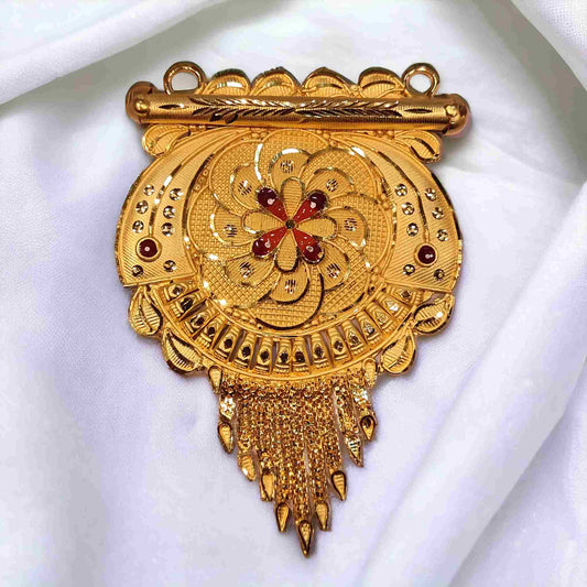 Gold Plated Mangalsutra Locket for Women - Jauhari Jewellers