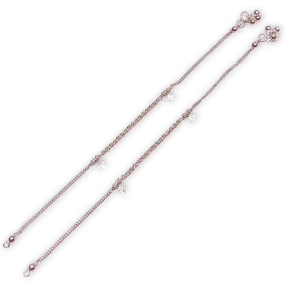 Light Weight Silver Anklets for Women by Jauhari Jewellers - Jauhari Jewellers