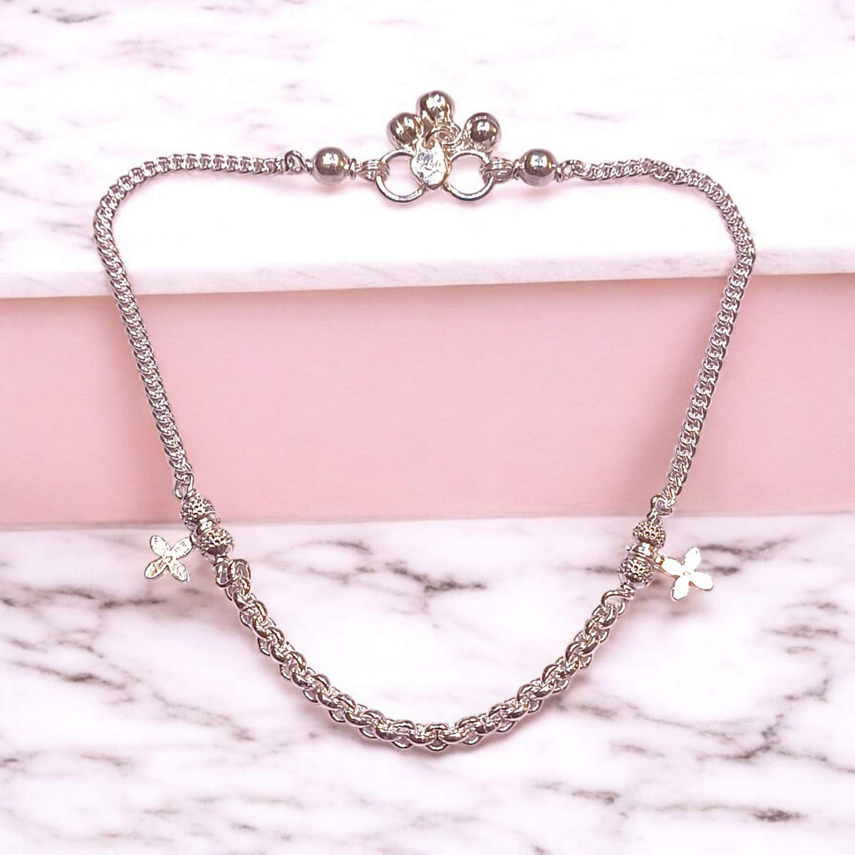 Light Weight Silver Anklets for Women by Jauhari Jewellers - Jauhari Jewellers