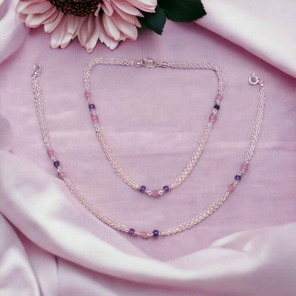 Light Weight Silver Payal for Girls - Jauhari Jewellers