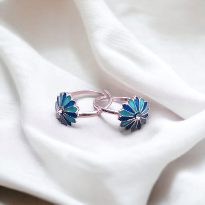 Light Weight Silver Toe Rings for Women - Jauhari Jewellers
