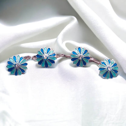 Light Weight Silver Toe Rings for Women - Jauhari Jewellers