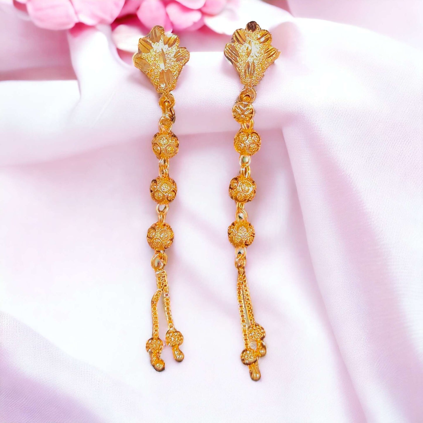 One Gram Gold Earrings for Women - Jauhari Jewellers