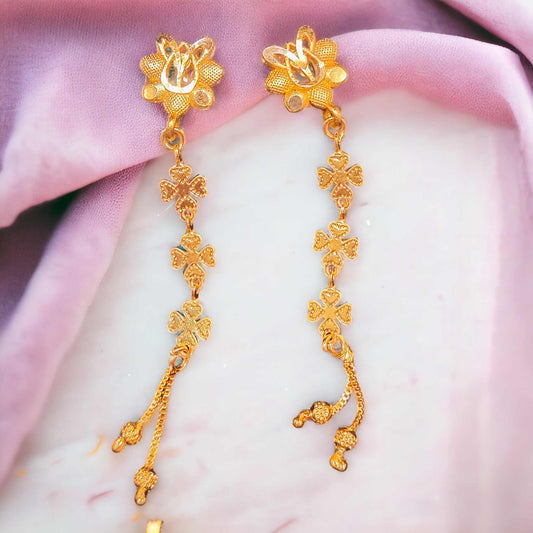 One Gram Gold Earrings for Women - Jauhari Jewellers