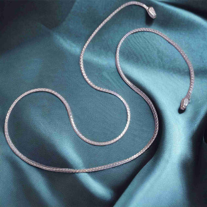 Plain Silver Chain for Men & Women - Jauhari Jewellers