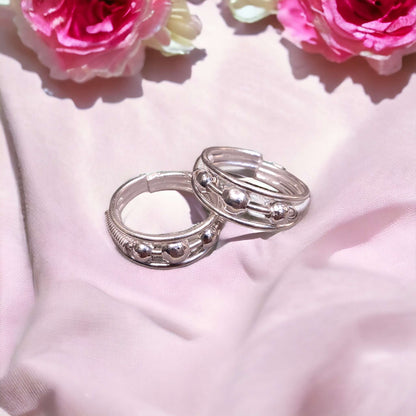 Plain Silver Toe Rings for Women - Jauhari Jewellers