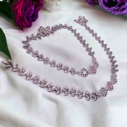 Premium Oxidised Silver Payal for Women - Jauhari Jewellers