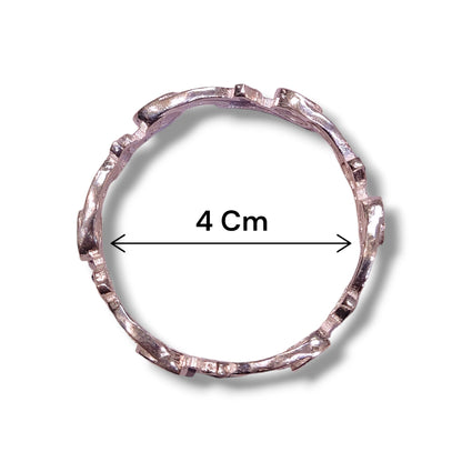 Premium Silver Kada For Kids - Jauhari Jewellers